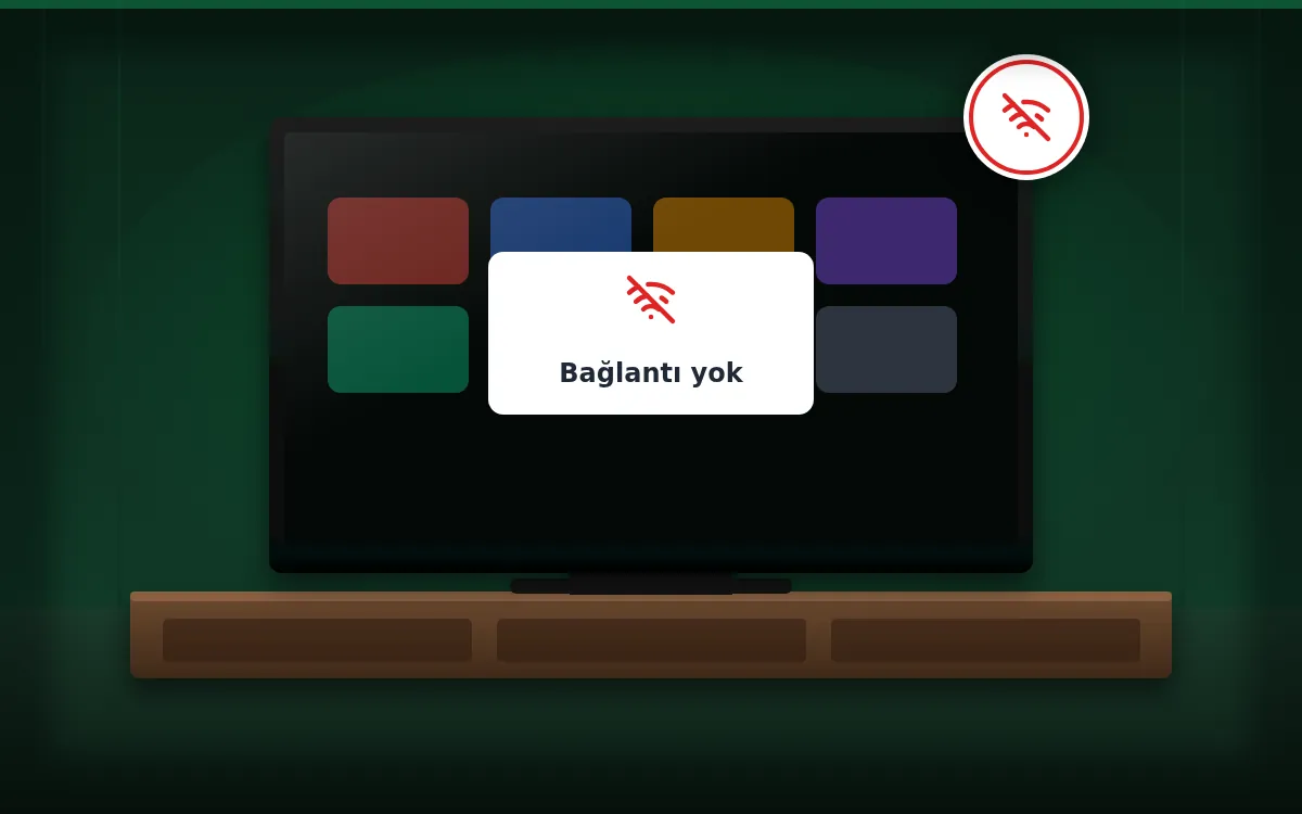 Smart TV Wi-Fi'ye bağlanmıyor, uygulamalar açılmıyor